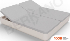 Шезлонг Berkano GRACE DOUBLE (КОФЕЙНЫЙ/СЕРЫЙ) (405683)