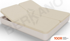 Шезлонг Berkano GRACE DOUBLE (КОФЕЙНЫЙ/БЕЖЕВЫЙ) (405679)