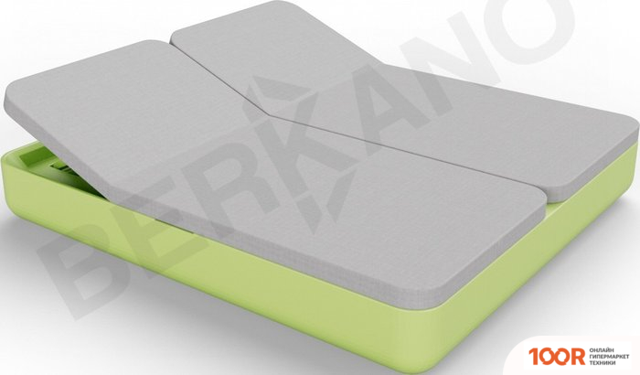 Шезлонг Berkano GRACE DOUBLE (ЗЕЛЕНЫЙ/СЕРЫЙ) (405671)