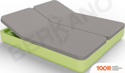 Шезлонг Berkano GRACE DOUBLE (ЗЕЛЕНЫЙ/ГРАФИТОВЫЙ) (405668)