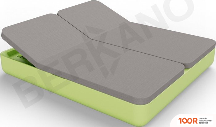 Шезлонг Berkano GRACE DOUBLE (ЗЕЛЕНЫЙ/ГРАФИТОВЫЙ) (405668)