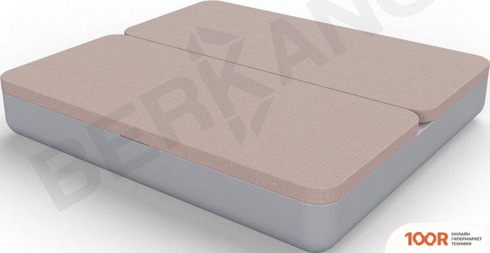 Шезлонг Berkano GRACE DOUBLE (ГРАФИТОВЫЙ/КОФЕЙНЫЙ) (405664)