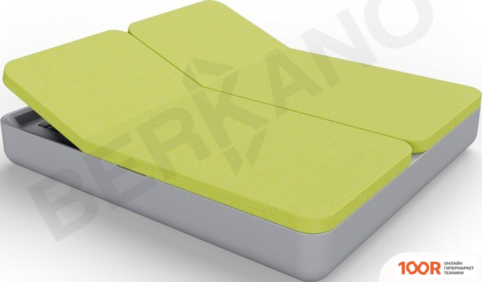 Шезлонг Berkano GRACE DOUBLE (ГРАФИТОВЫЙ/ЗЕЛЕНЫЙ) (405663)