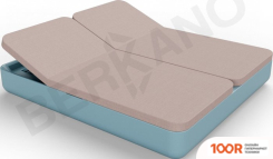 Шезлонг Berkano GRACE DOUBLE (БИРЮЗОВЫЙ/КОФЕЙНЫЙ) (405658)