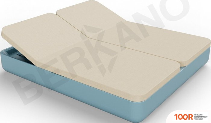 Шезлонг Berkano GRACE DOUBLE (БИРЮЗОВЫЙ/БЕЖЕВЫЙ) (405655)