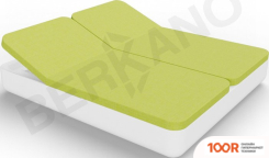 Шезлонг Berkano GRACE DOUBLE (БЕЛЫЙ/ЗЕЛЕНЫЙ) (405651)