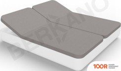 Шезлонг Berkano GRACE DOUBLE (БЕЛЫЙ/ГРАФИТОВЫЙ) (405650)