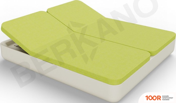 Шезлонг Berkano GRACE DOUBLE (БЕЖЕВЫЙ/ЗЕЛЕНЫЙ) (405645)