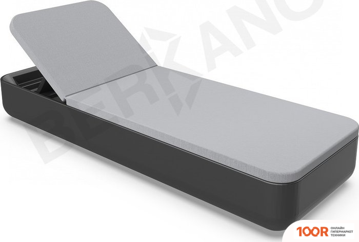 Шезлонг Berkano GRACE (ЧЕРНЫЙ/СЕРЫЙ) (405641)