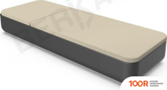 Шезлонг Berkano GRACE (ЧЕРНЫЙ/БЕЖЕВЫЙ) (405637)