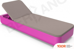 Шезлонг Berkano GRACE (ФИОЛЕТОВЫЙ/КОФЕЙНЫЙ) (405634)