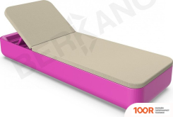 Шезлонг Berkano GRACE (ФИОЛЕТОВЫЙ/БЕЖЕВЫЙ) (405631)