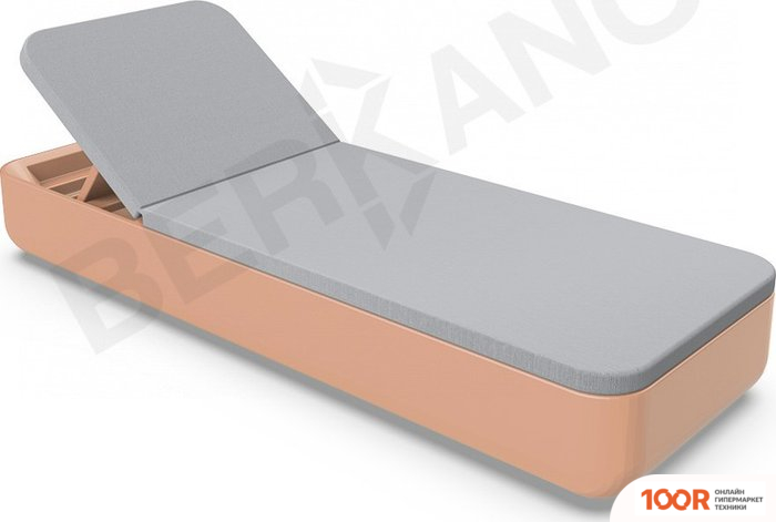 Шезлонг Berkano GRACE (ТЕРРАКОТОВЫЙ/СЕРЫЙ) (405629)