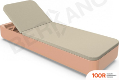 Шезлонг Berkano GRACE (ТЕРРАКОТОВЫЙ/БЕЖЕВЫЙ) (405625)