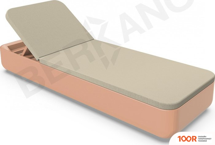 Шезлонг Berkano GRACE (ТЕРРАКОТОВЫЙ/БЕЖЕВЫЙ) (405625)