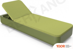 Шезлонг Berkano GRACE (ТЕМНО-ЗЕЛЕНЫЙ/ЗЕЛЕНЫЙ) (405621)