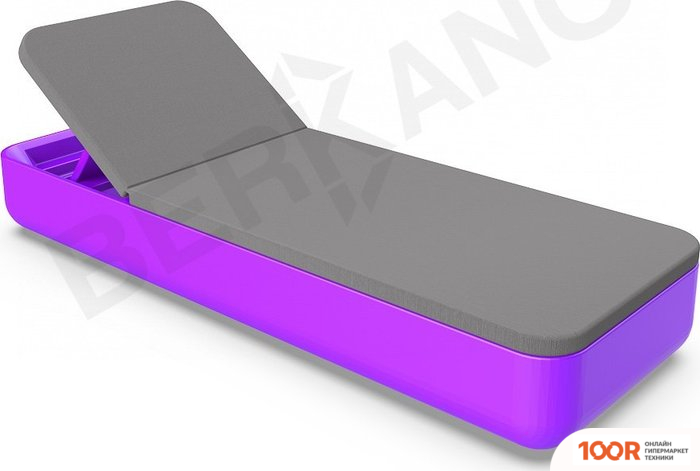 Шезлонг Berkano GRACE (СИРЕНЕВЫЙ/ГРАФИТОВЫЙ) (405614)