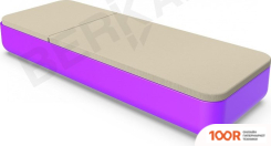 Шезлонг Berkano GRACE (СИРЕНЕВЫЙ/БЕЖЕВЫЙ) (405613)