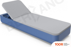 Шезлонг Berkano GRACE (СИНИЙ/СЕРЫЙ) (405611)