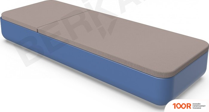 Шезлонг Berkano GRACE (СИНИЙ/КОФЕЙНЫЙ) (405610)