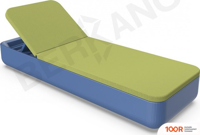 Шезлонг Berkano GRACE (СИНИЙ/ЗЕЛЕНЫЙ) (405609)