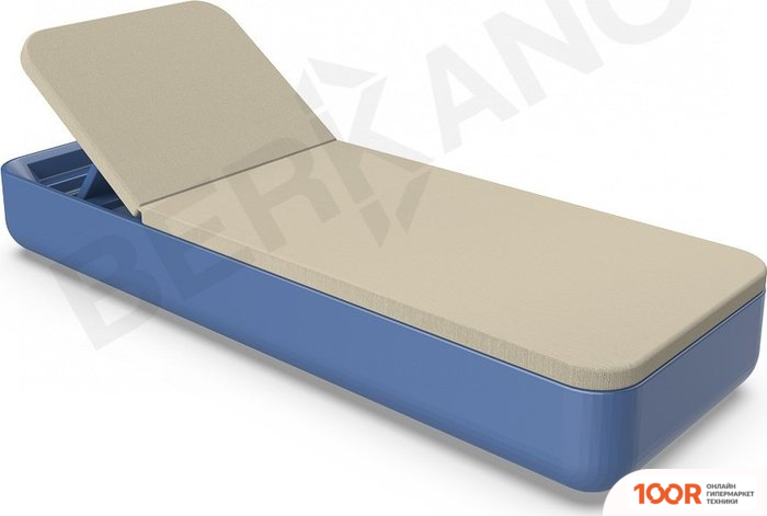 Шезлонг Berkano GRACE (СИНИЙ/БЕЖЕВЫЙ) (405607)