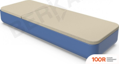 Шезлонг Berkano GRACE (СИНИЙ/БЕЖЕВЫЙ) (405607)