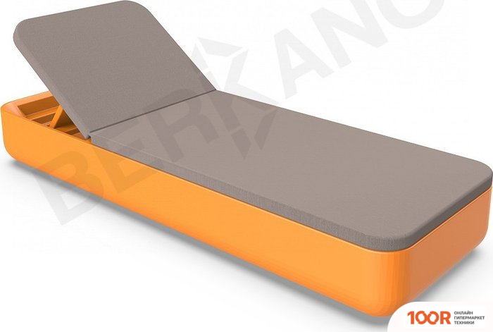 Шезлонг Berkano GRACE (ОРАНЖЕВЫЙ/КОФЕЙНЫЙ) (405598)