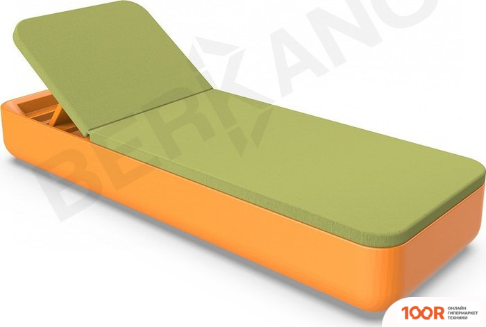 Шезлонг Berkano GRACE (ОРАНЖЕВЫЙ/ЗЕЛЕНЫЙ) (405597)