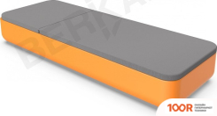 Шезлонг Berkano GRACE (ОРАНЖЕВЫЙ/ГРАФИТОВЫЙ) (405596)