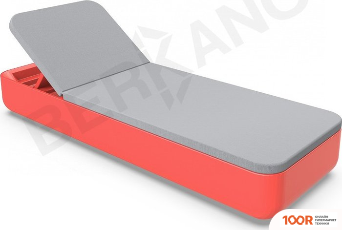 Шезлонг Berkano GRACE (КРАСНЫЙ/СЕРЫЙ) (405593)
