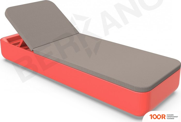 Шезлонг Berkano GRACE (КРАСНЫЙ/КОФЕЙНЫЙ) (405592)