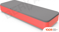 Шезлонг Berkano GRACE (КРАСНЫЙ/ГРАФИТОВЫЙ) (405590)