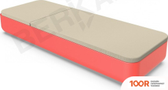 Шезлонг Berkano GRACE (КРАСНЫЙ/БЕЖЕВЫЙ) (405589)