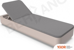 Шезлонг Berkano GRACE (КОФЕЙНЫЙ/ГРАФИТОВЫЙ) (405584)