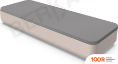 Шезлонг Berkano GRACE (КОФЕЙНЫЙ/ГРАФИТОВЫЙ) (405584)