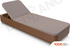 Шезлонг Berkano GRACE (КОРИЧНЕВЫЙ/КОФЕЙНЫЙ) (405580)