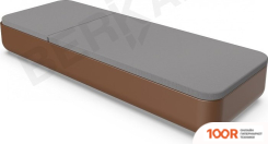 Шезлонг Berkano GRACE (КОРИЧНЕВЫЙ/ГРАФИТОВЫЙ) (405578)