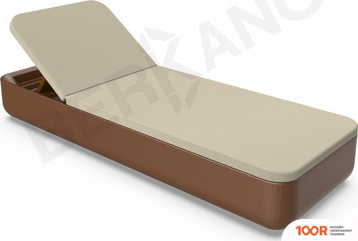 Шезлонг Berkano GRACE (КОРИЧНЕВЫЙ/БЕЖЕВЫЙ) (405577)