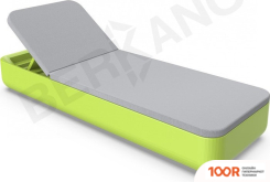 Шезлонг Berkano GRACE (ЗЕЛЕНЫЙ/СЕРЫЙ) (405575)