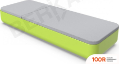 Шезлонг Berkano GRACE (ЗЕЛЕНЫЙ/СЕРЫЙ) (405575)