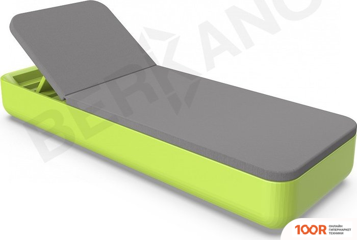 Шезлонг Berkano GRACE (ЗЕЛЕНЫЙ/ГРАФИТОВЫЙ) (405572)