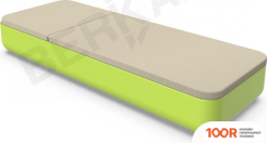 Шезлонг Berkano GRACE (ЗЕЛЕНЫЙ/БЕЖЕВЫЙ) (405571)