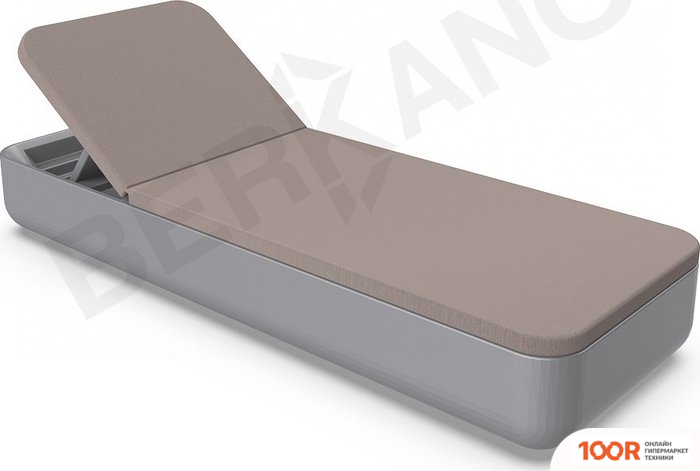 Шезлонг Berkano GRACE (ГРАФИТОВЫЙ/КОФЕЙНЫЙ) (405568)