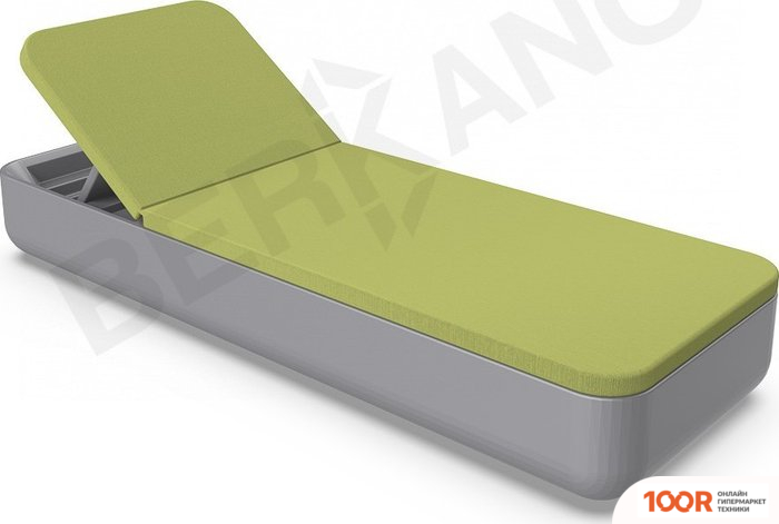 Шезлонг Berkano GRACE (ГРАФИТОВЫЙ/ЗЕЛЕНЫЙ) (405567)