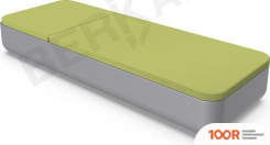 Шезлонг Berkano GRACE (ГРАФИТОВЫЙ/ЗЕЛЕНЫЙ) (405567)