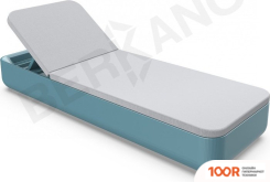 Шезлонг Berkano GRACE (БИРЮЗОВЫЙ/СЕРЫЙ) (405563)