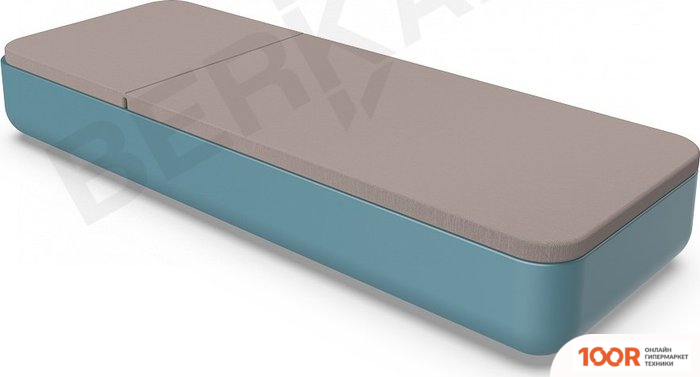 Шезлонг Berkano GRACE (БИРЮЗОВЫЙ/КОФЕЙНЫЙ) (405562)