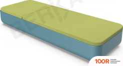 Шезлонг Berkano GRACE (БИРЮЗОВЫЙ/ЗЕЛЕНЫЙ) (405561)