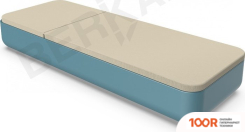 Шезлонг Berkano GRACE (БИРЮЗОВЫЙ/БЕЖЕВЫЙ) (405559)